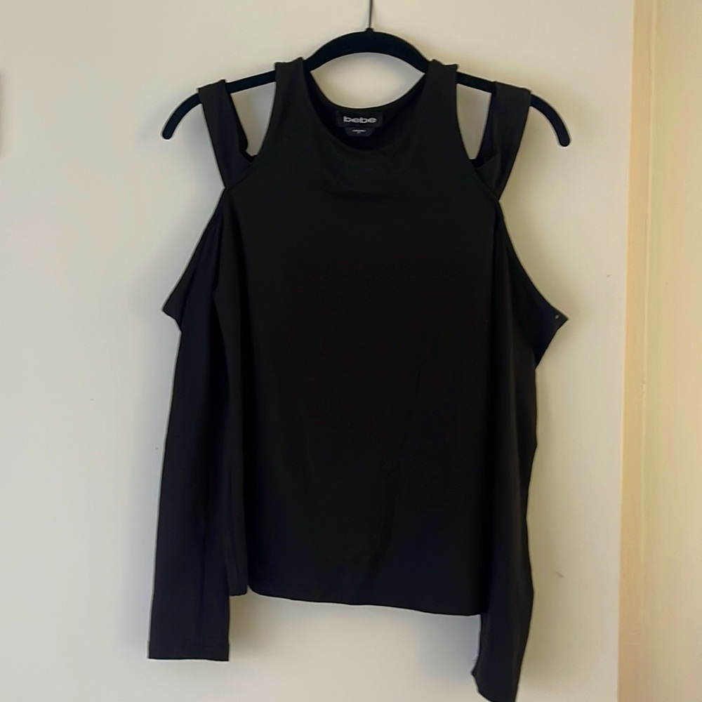 Bebe Open Shoulder Blouse